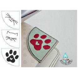 Stickserie ITH - Buchecken Mieze